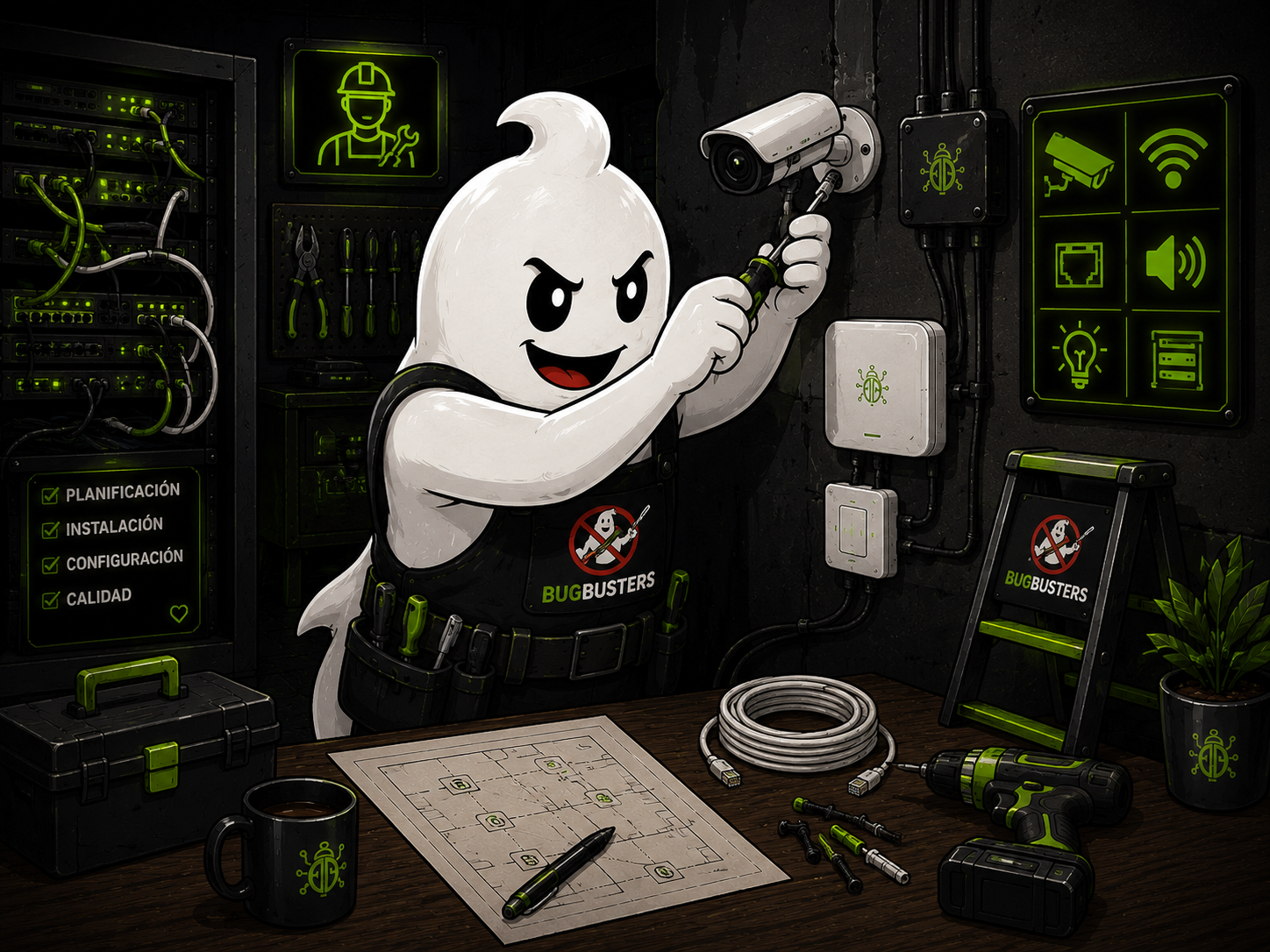 Instalaciones f&iacute;sicas BugBusters